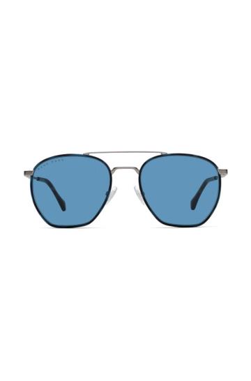 Okulary Słoneczne BOSS Windsor Rim Niebieskie Męskie (Pl61569)